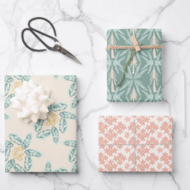 Evergreen Mix Inpakpapier Vel