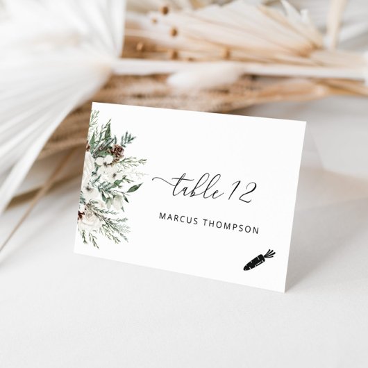 Evergreen moderne Vegetarische maaltijd keuze plaa Kaart