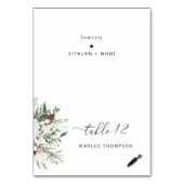 Evergreen moderne Vegetarische maaltijd keuze plaa Kaart (Voorkant)