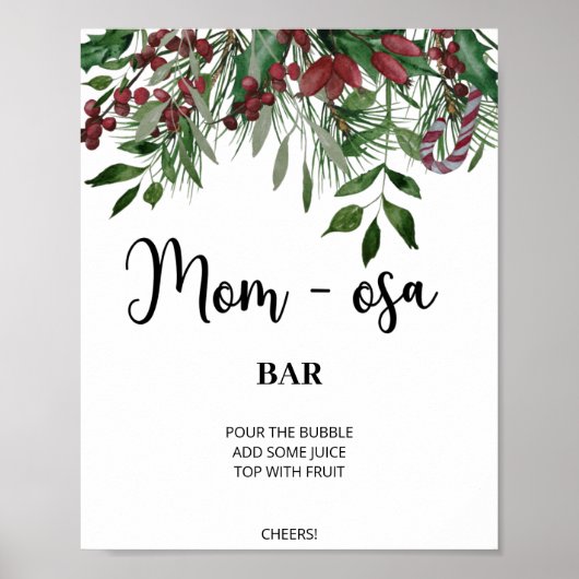 Evergreen Momosa bar Poster (Voorkant)
