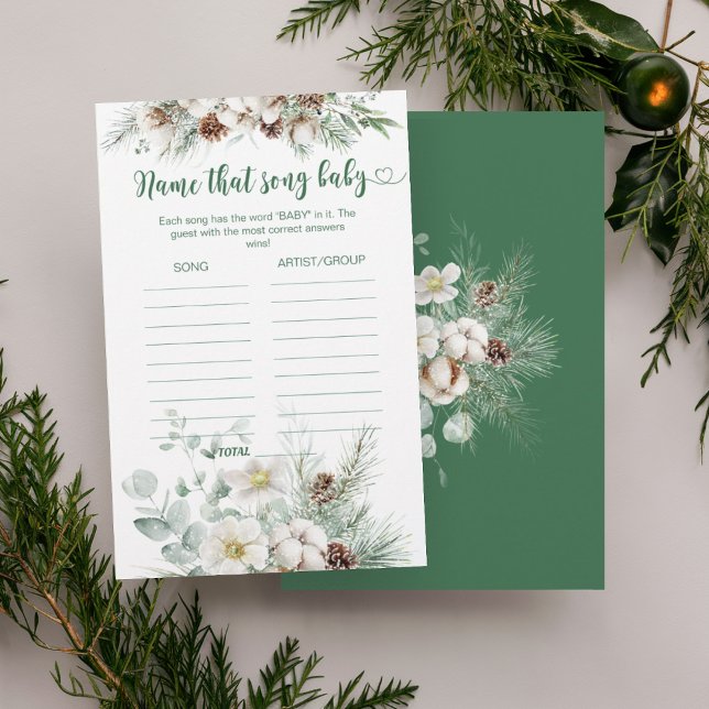 Evergreen Name dat baby shower game (Creator heeft geüpload)