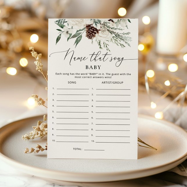 Evergreen Name dat baby shower game (Creator heeft geüpload)