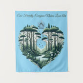 Evergreen Natuur Lover Art Wandkleed (Voorkant)