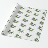 Evergreen Nest-kerstinpakpapier Cadeaupapier (Uitgerold)