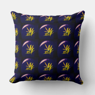 Evergreen op Blue Pattern-Sierkussen Kussen
