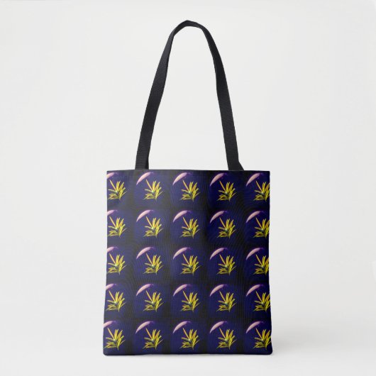 Evergreen op Blue Pattern-Tas Tote Bag (Voorkant)
