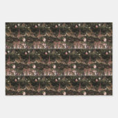 Evergreen & Ornamenten Christmas Wrapping Paper (Voorkant 2)