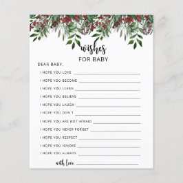 Evergreen Party game | wensen voor baby-spel