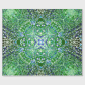 Evergreen Pattern-pakpapier Cadeaupapier (Vlak)