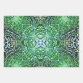 Evergreen Pattern-pakpapier Inpakpapier Vel (Voorkant 2)