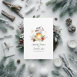 Evergreen Pine en Spruce Winter Wedding Charm Programma<br><div class="desc">Zet de toon voor uw winterbruiloft met dit charmante programma, met weelderige dennen en sparren gebladerte gecombineerd met waterverf hulst en rode bessen. Dit ontwerp legt de essentie vast van een magische kerstboom, perfect voor een dromerig winterfeest. Ideaal voor rustieke of vakantie-thema bruiloften, dit programma vult de natuurlijke schoonheid van...</div>