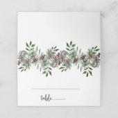 Evergreen-plaatskaart Plaatskaartje (Buitenkant ongevouwen)