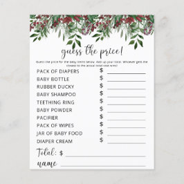 Evergreen Price Raad Game