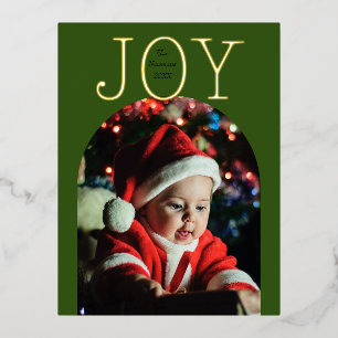 Evergreen Pure JOY Folie Feestdagen Briefkaart