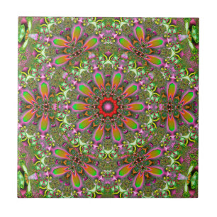 Evergreen & Purples keramisch tegels Tegeltje