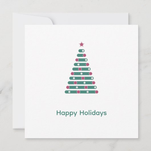 Evergreen Rhythm Card Aankondiging (Achterkant)