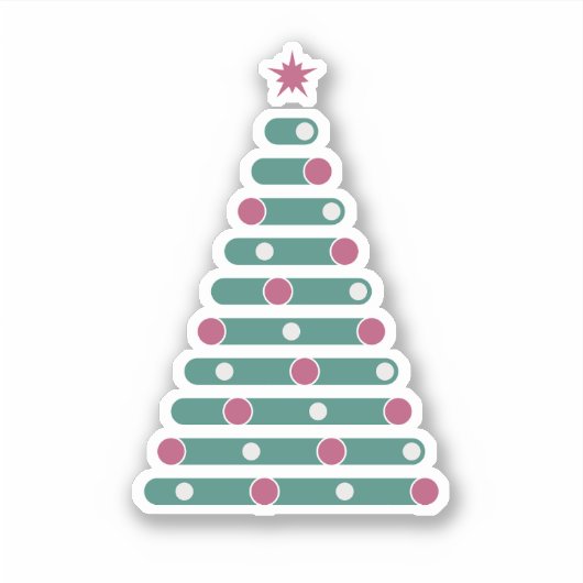 Evergreen Rhythm Sticker (Voorkant)