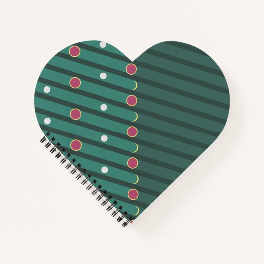 Evergreen Ritme Diagonaal Notitieboek (Voorkant)
