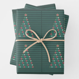 Evergreen Ritme Inpakpapier Vel