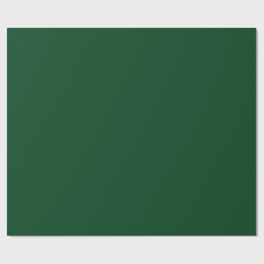 Evergreen Solid Color Cadeaupapier (Vlak)