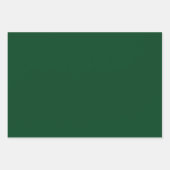 Evergreen Solid Color Inpakpapier Vel (Voorkant 2)
