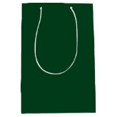 Evergreen Solid Color Medium Cadeauzakje (Voorkant)