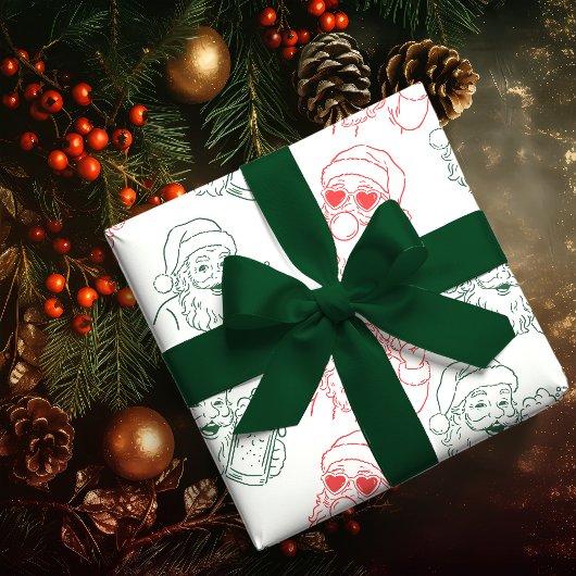 Evergreen Solid Color Satijnen Lint