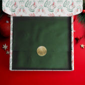 Evergreen Solid Color Tissuepapier