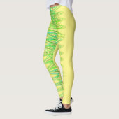 Evergreen Spirals in Gele Leggings (Links)