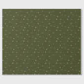 Evergreen Star Pattern-pakpapier Cadeaupapier (Vlak)