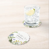 Evergreen Summer Garden Wedding Kartonnen Onderzetters (Insitu)