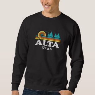Evergreen Sunset Alta Forest Utah Bos Natuur 1 Trui
