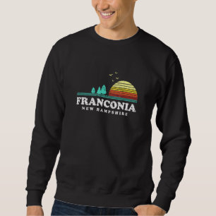 Evergreen Sunset Franconia Forest New Hampshire Wo Trui