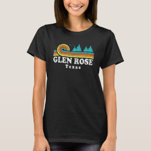 Evergreen Sunset Glen Roos Forest Texas Bossen Nat T-shirt
