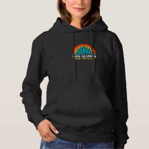 Evergreen Sunset Los Alamos Forest New Mexico Wood Hoodie
