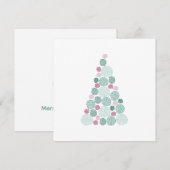 Evergreen Swirl Kaart (Voorkant / Achterkant)