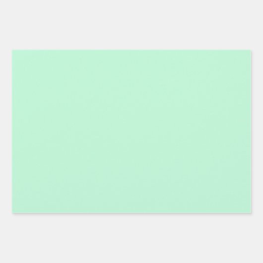 Evergreen Swirl met oliden Inpakpapier Vel (Voorkant 3)