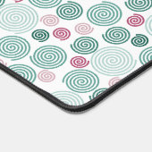 Evergreen Swirl (Patroon) Bureaumat (Hoek)