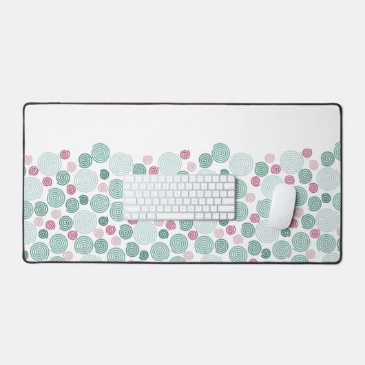 Evergreen Swirl (Patroon) Bureaumat (Keyboard & Muis)