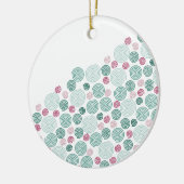 Evergreen Swirl - (Patroon) Keramisch Ornament (Links)