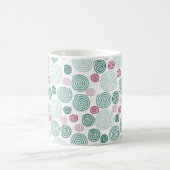 Evergreen Swirl (Patroon) Koffiemok (Center)