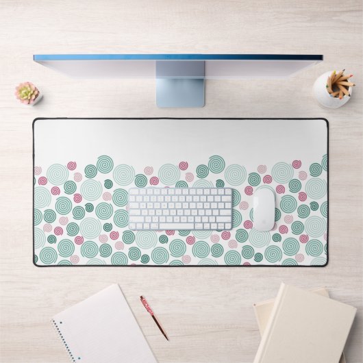 Evergreen Swirl (Pattern) Bureaumat (Kantoor 1)