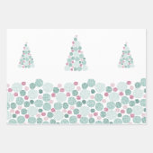 Evergreen Swirl (Pattern) Inpakpapier Vel (Voorkant 3)