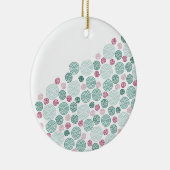 Evergreen Swirl - (Pattern) Keramisch Ornament (Rechts)