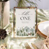 Evergreen-tabelnummer Kaart