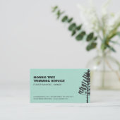 Evergreen Tree | Achtergrond groene textuur Visitekaartje (Staand voorkant)