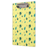 Evergreen Tree Leaves en Red Holly Berries Klembord (Links)