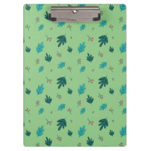 Evergreen Tree Leaves en Red Holly Berries