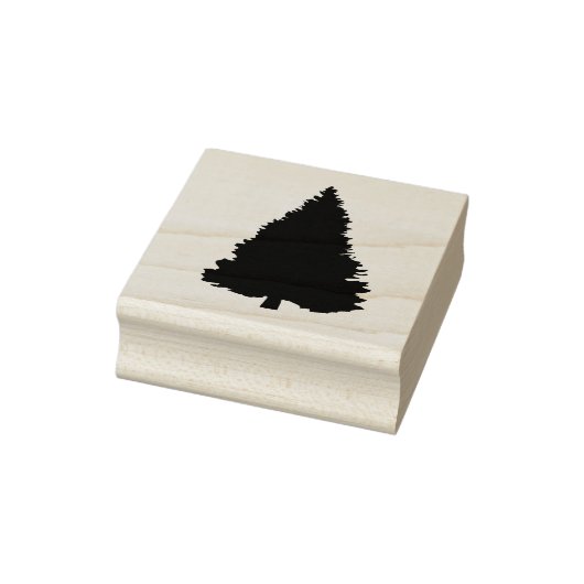 Evergreen Tree Rubber Stamp Rubberstempel (Stempel)