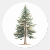 Evergreen Tree Sticker (Voorkant)